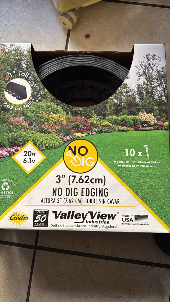 no dig edging