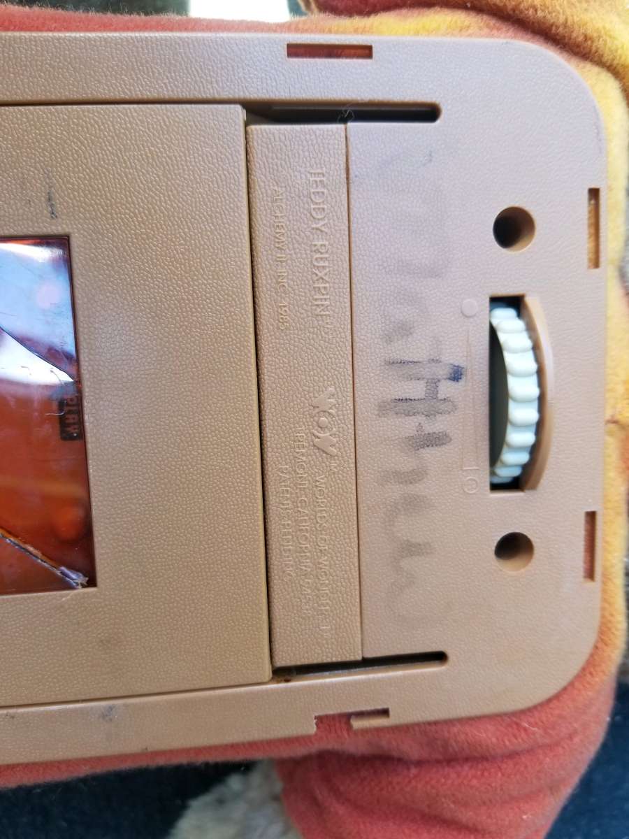 1984 1985 Teddy Ruxpin Bear