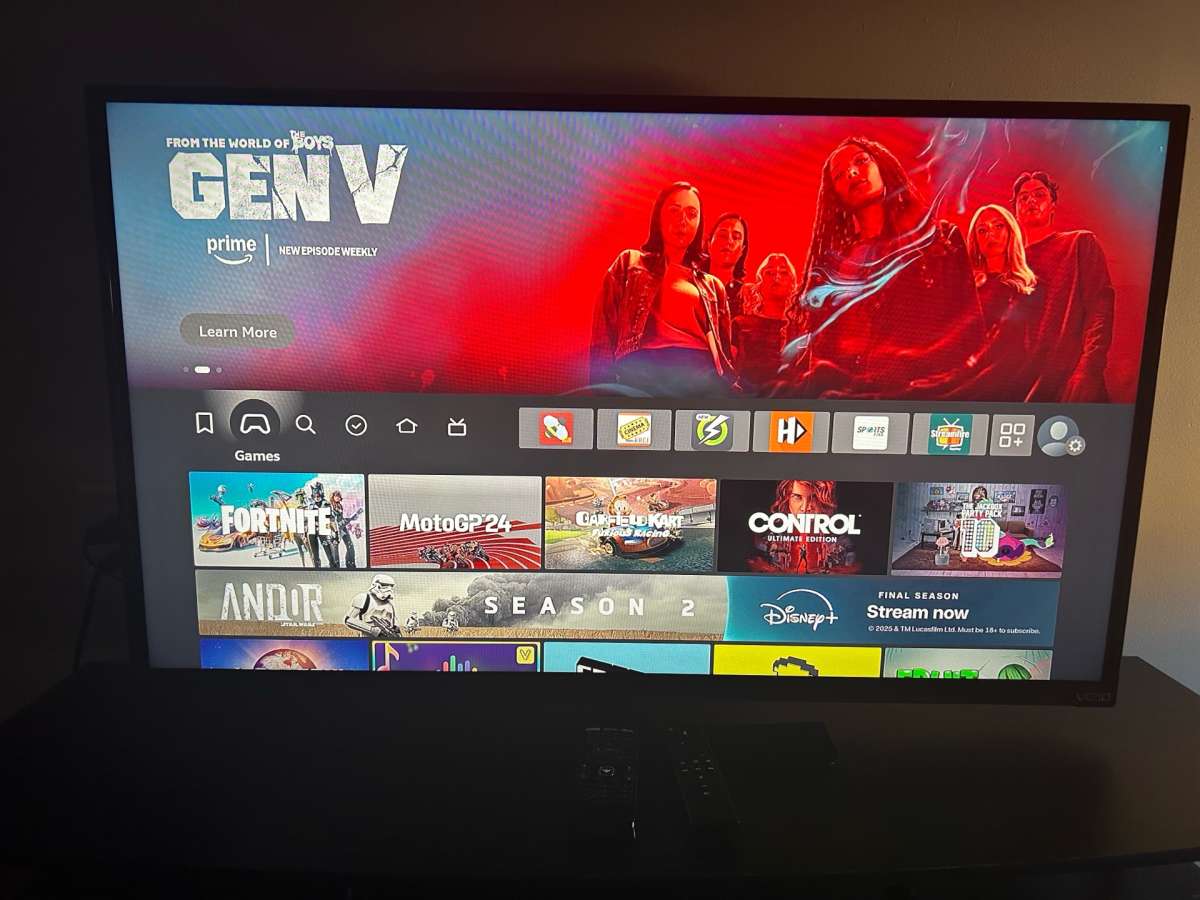 40 inch Vizio Tv With Loaded Firestick HD