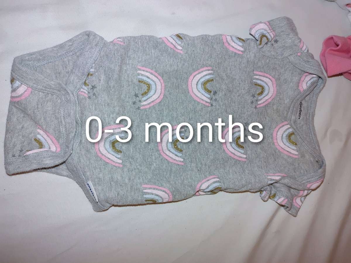 Geber infant girls onesies