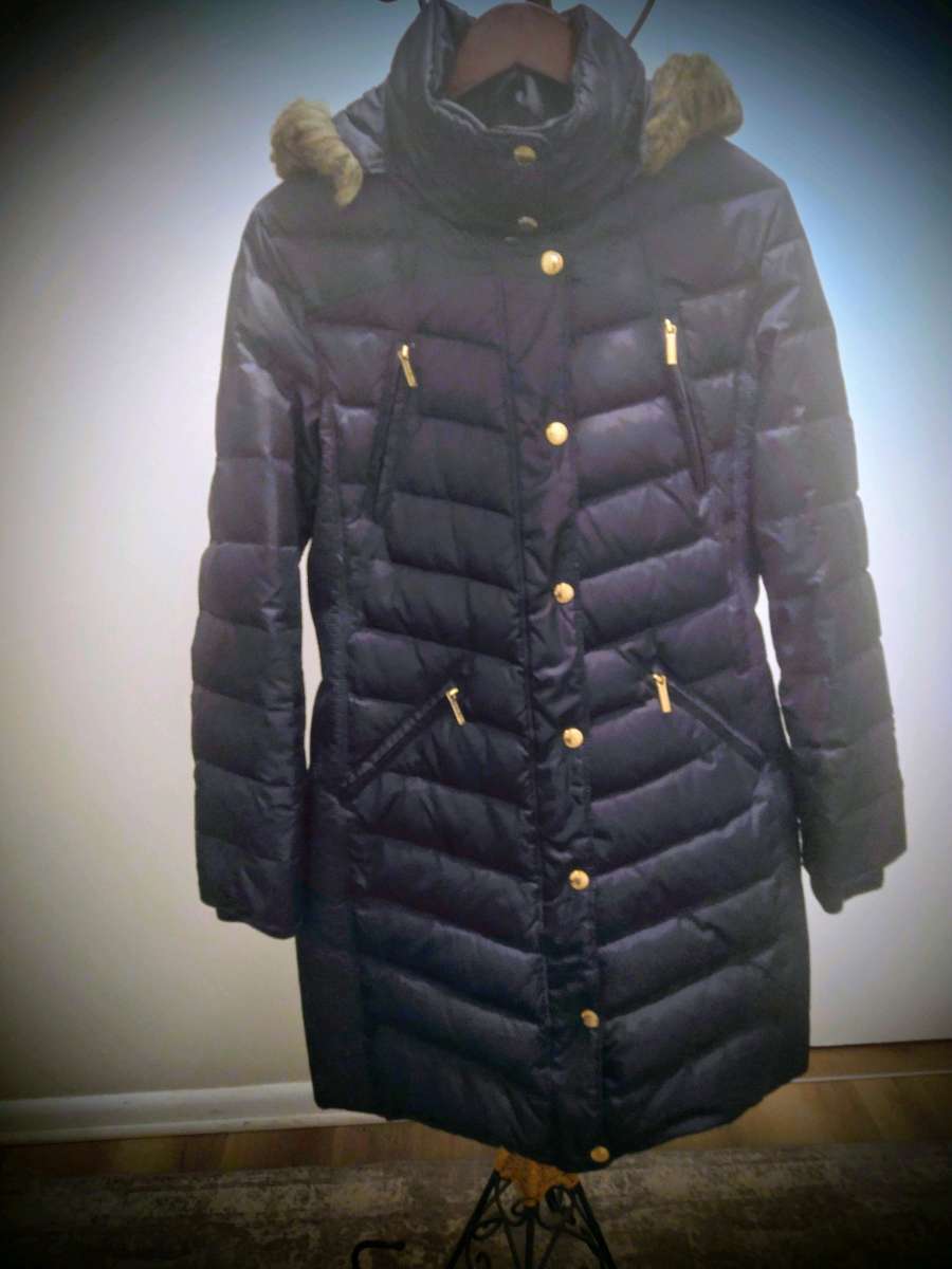 MICHAEL KORS Medium Dark Blue Winter Coat