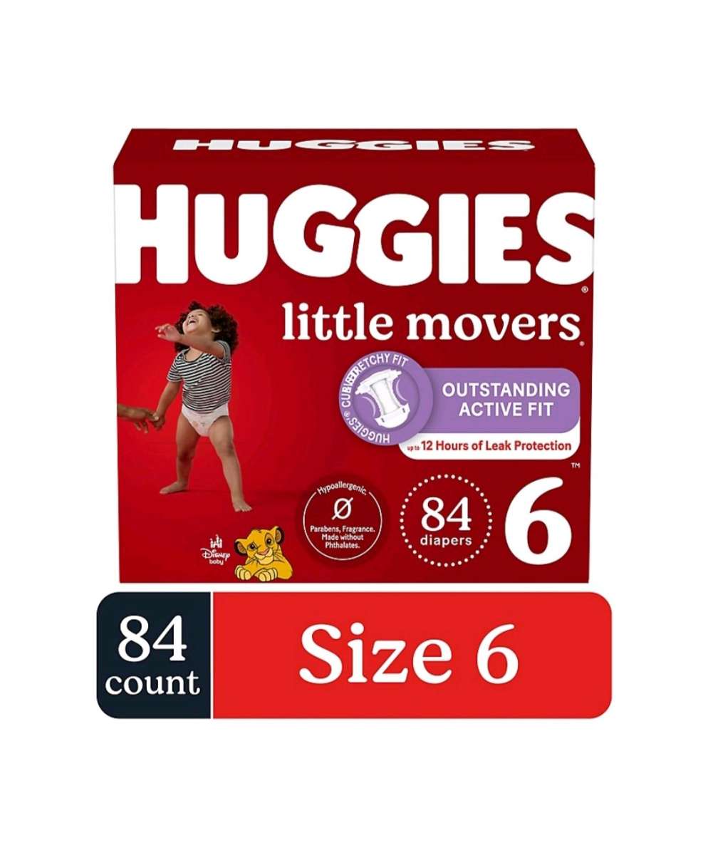 New Huggies Diapers
