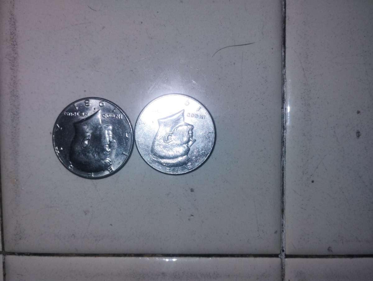 steel penny silver certificate and errors 2 doller bills