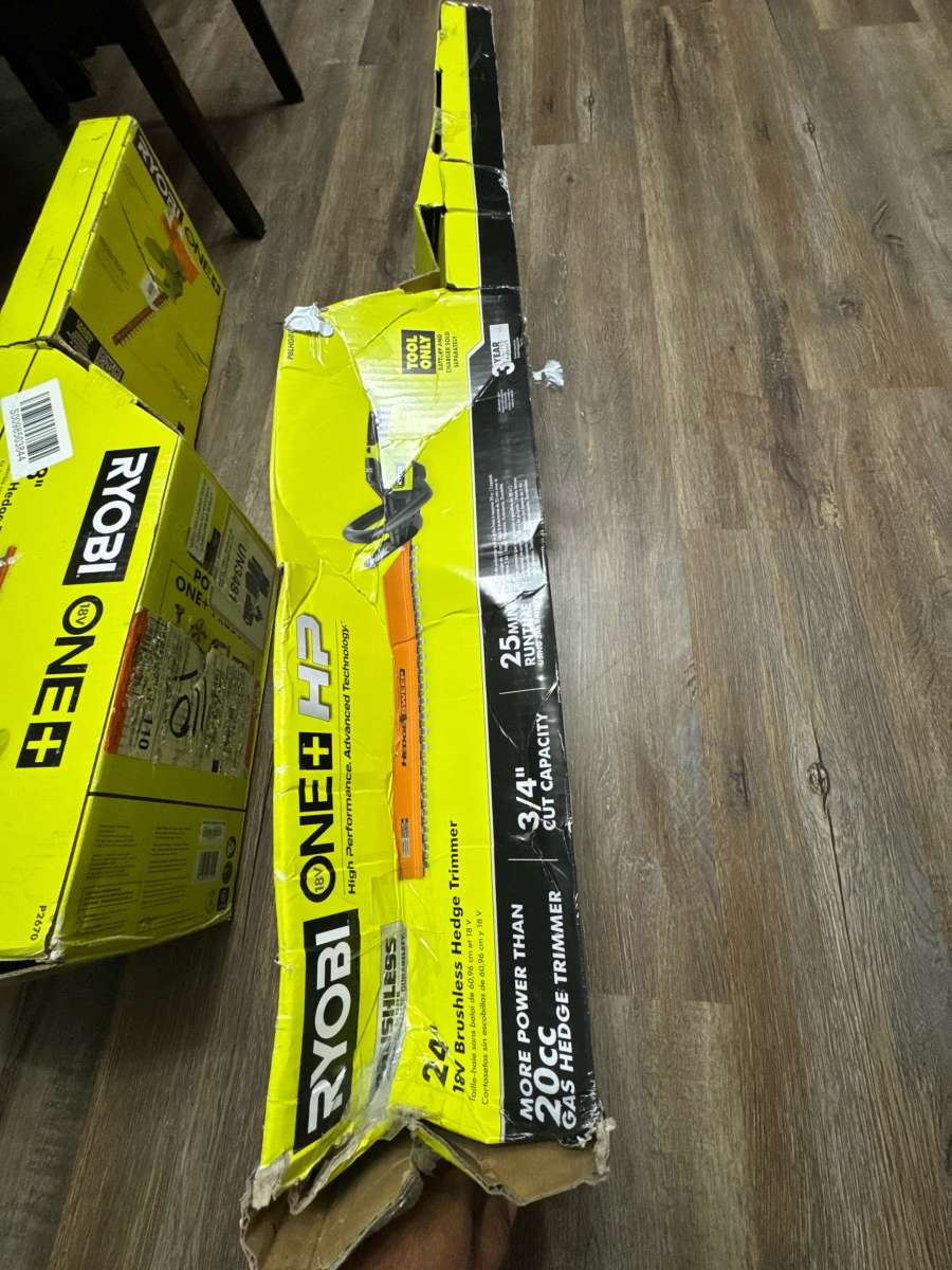 Ryobi hedge trimmer