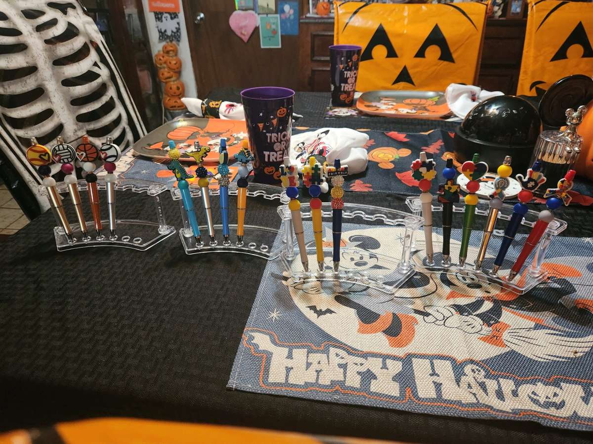 handmade beaded pens