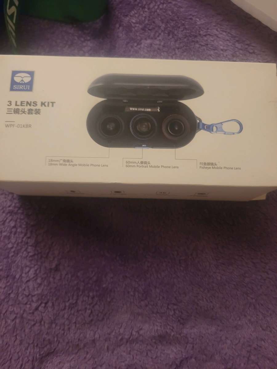 3 lens kit for mobile phones