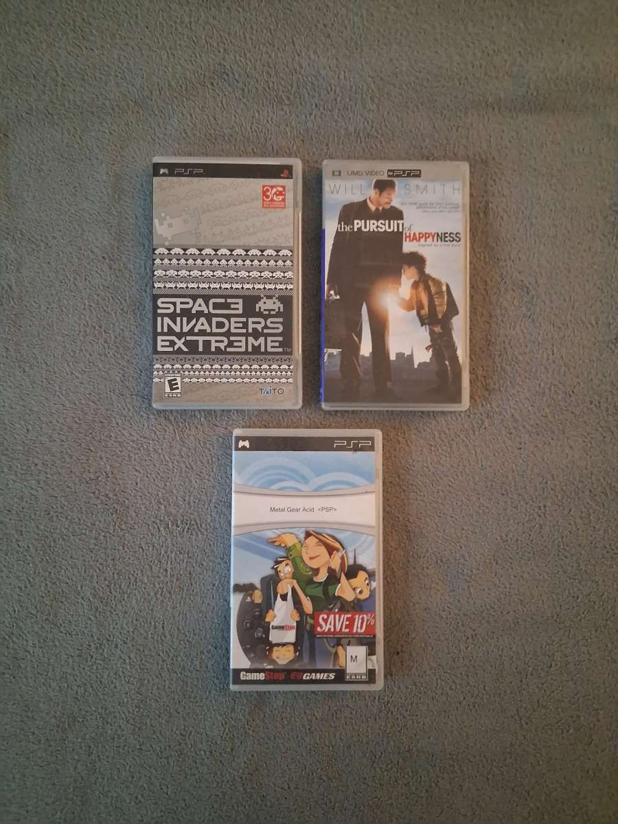 7 PSP Games and PSP UMD Videos for PlayStation Portable PSP