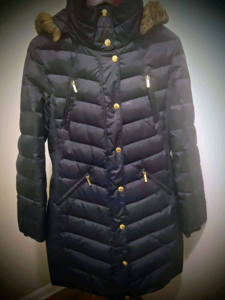 MICHAEL KORS Medium Dark Blue Winter Coat