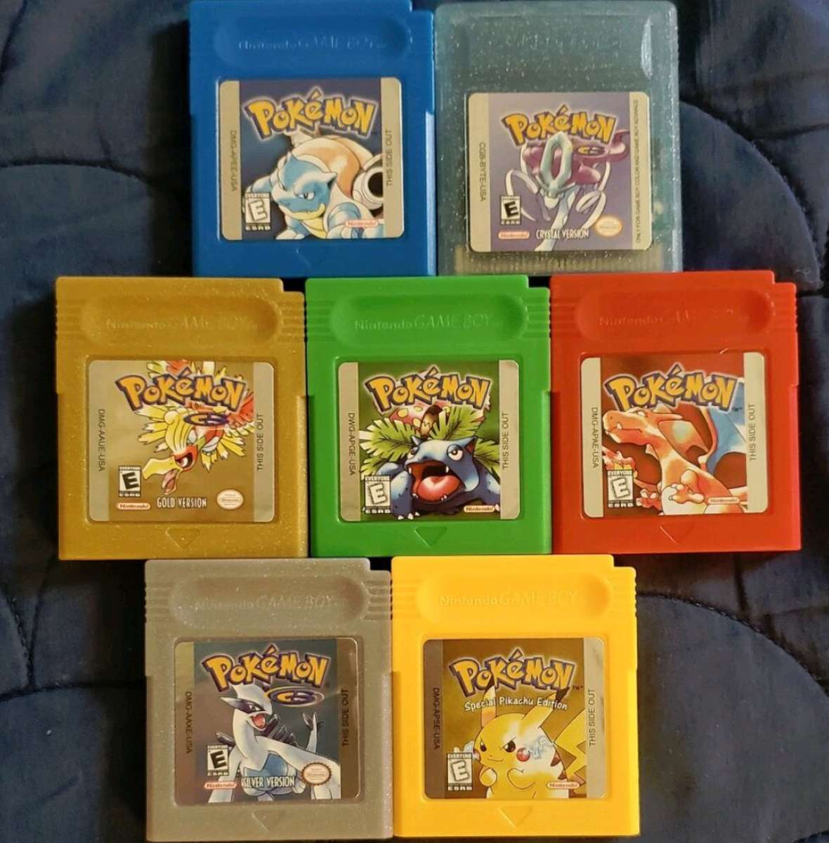Pokemon Gameboy games