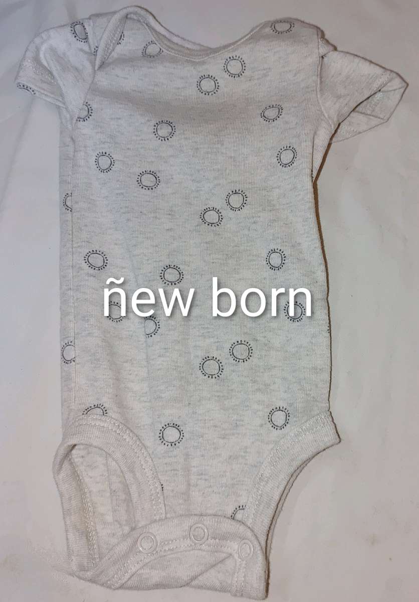 Carters infant girl onesies