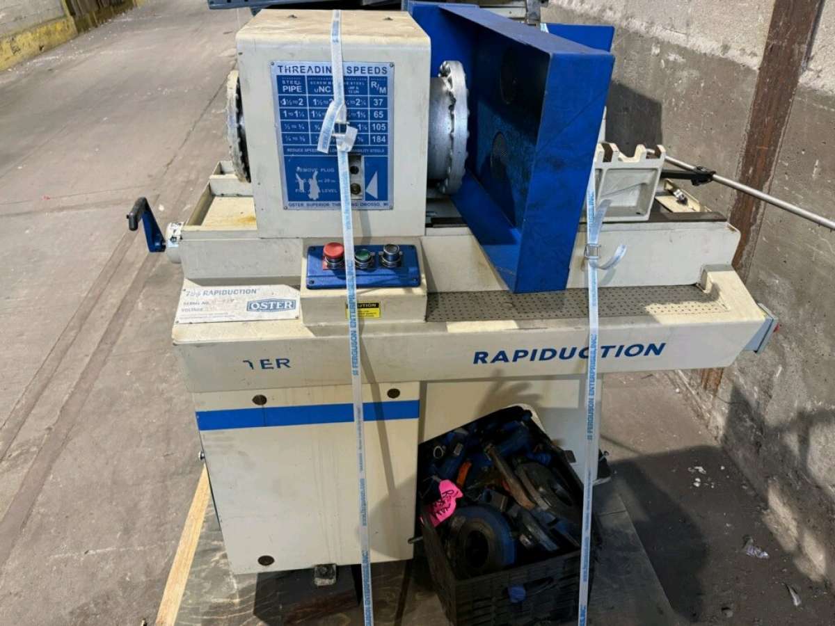 Oster rapiduction pipe threader