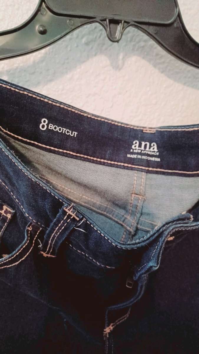 ana ladies jeans size 8 for sale