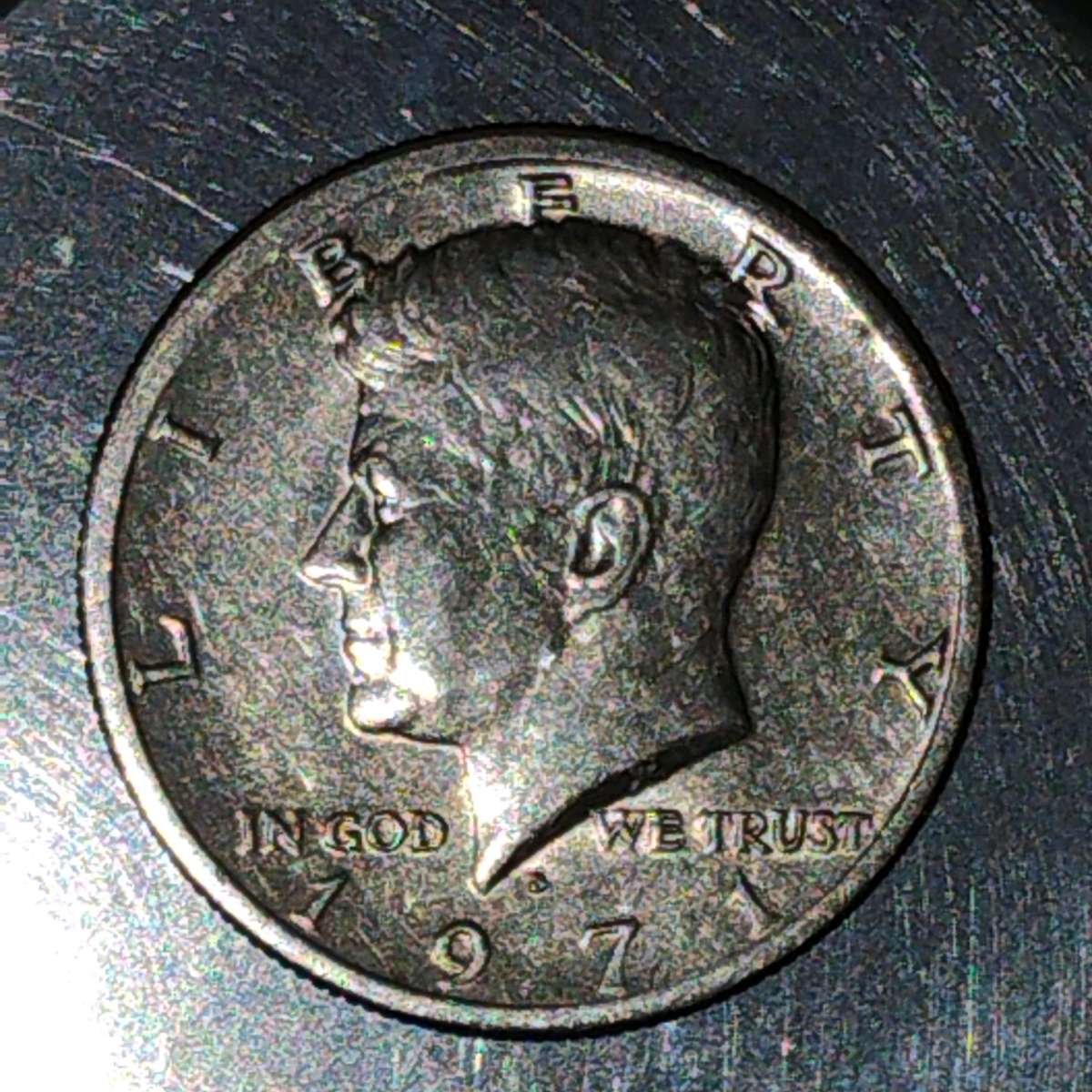 1971 D HALF DOLLAR