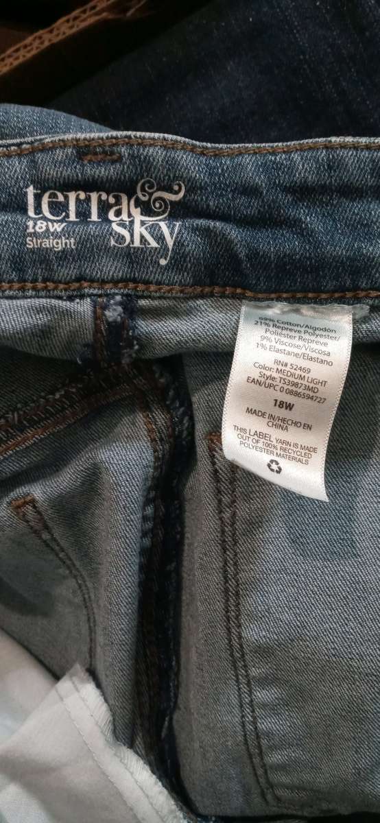 Womens Denim Jeans 18w