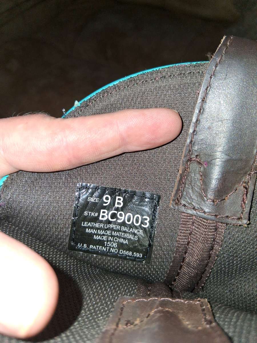 Womens Justin Gypsy Brown Leather Teal Boots s 9B