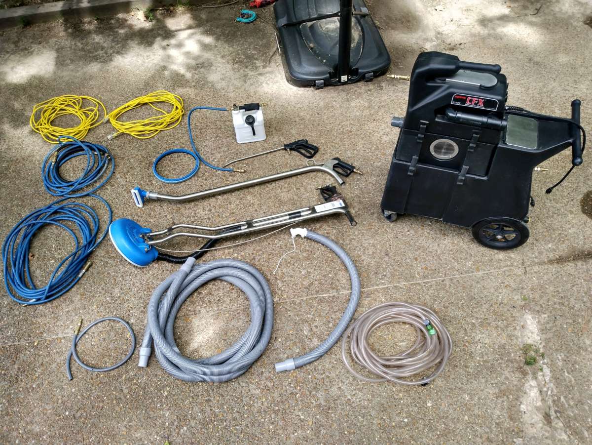 Tile grout carpet driveway cleaner