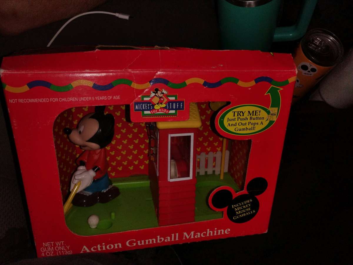 Mickey Mouse gum ball Machine