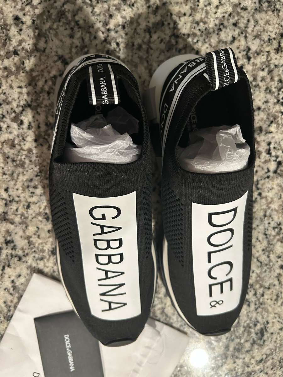 Dolce and Gabbana slip on shoes