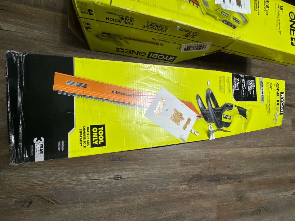 Ryobi hedge trimmer