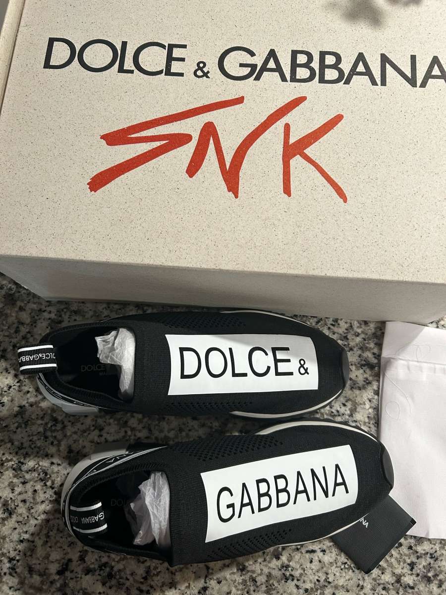 Dolce and Gabbana slip on shoes