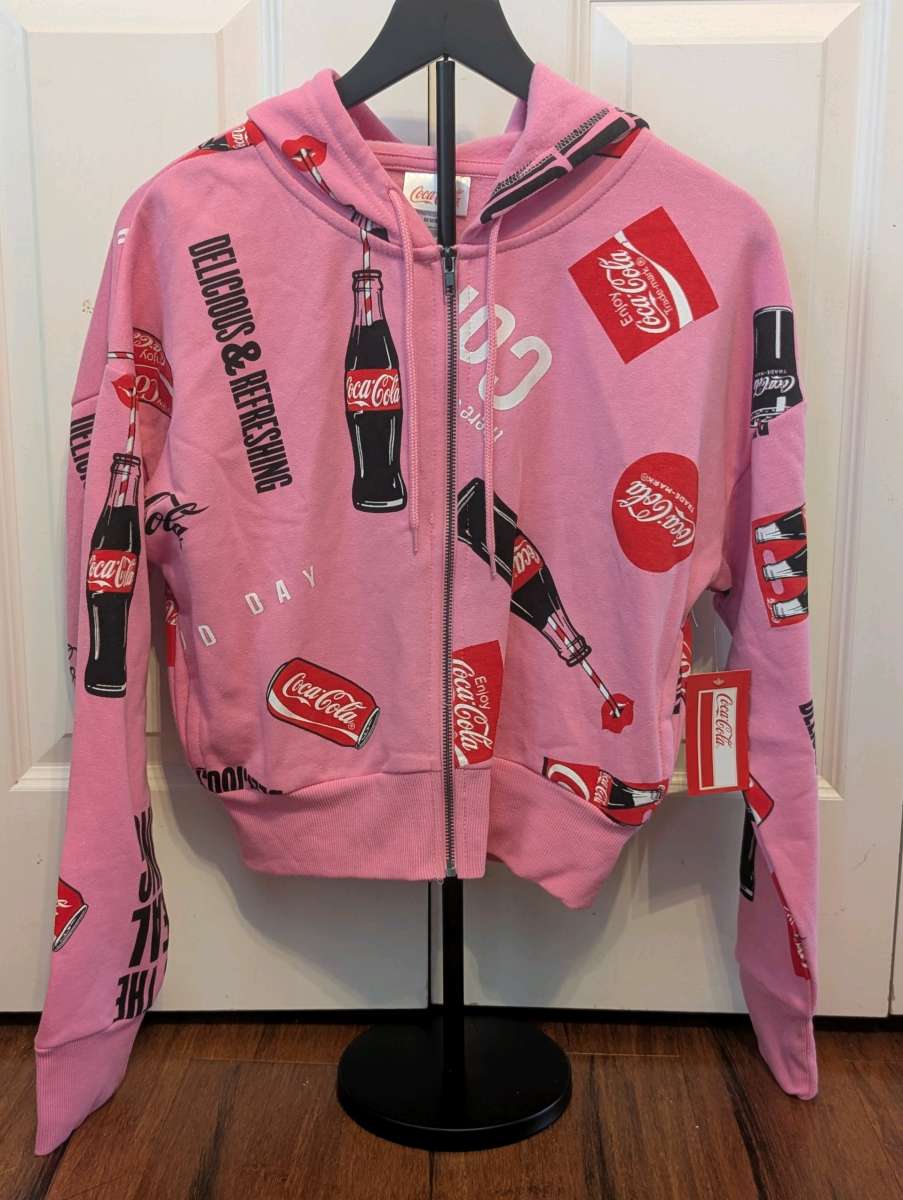 Pink CocaCola zip up