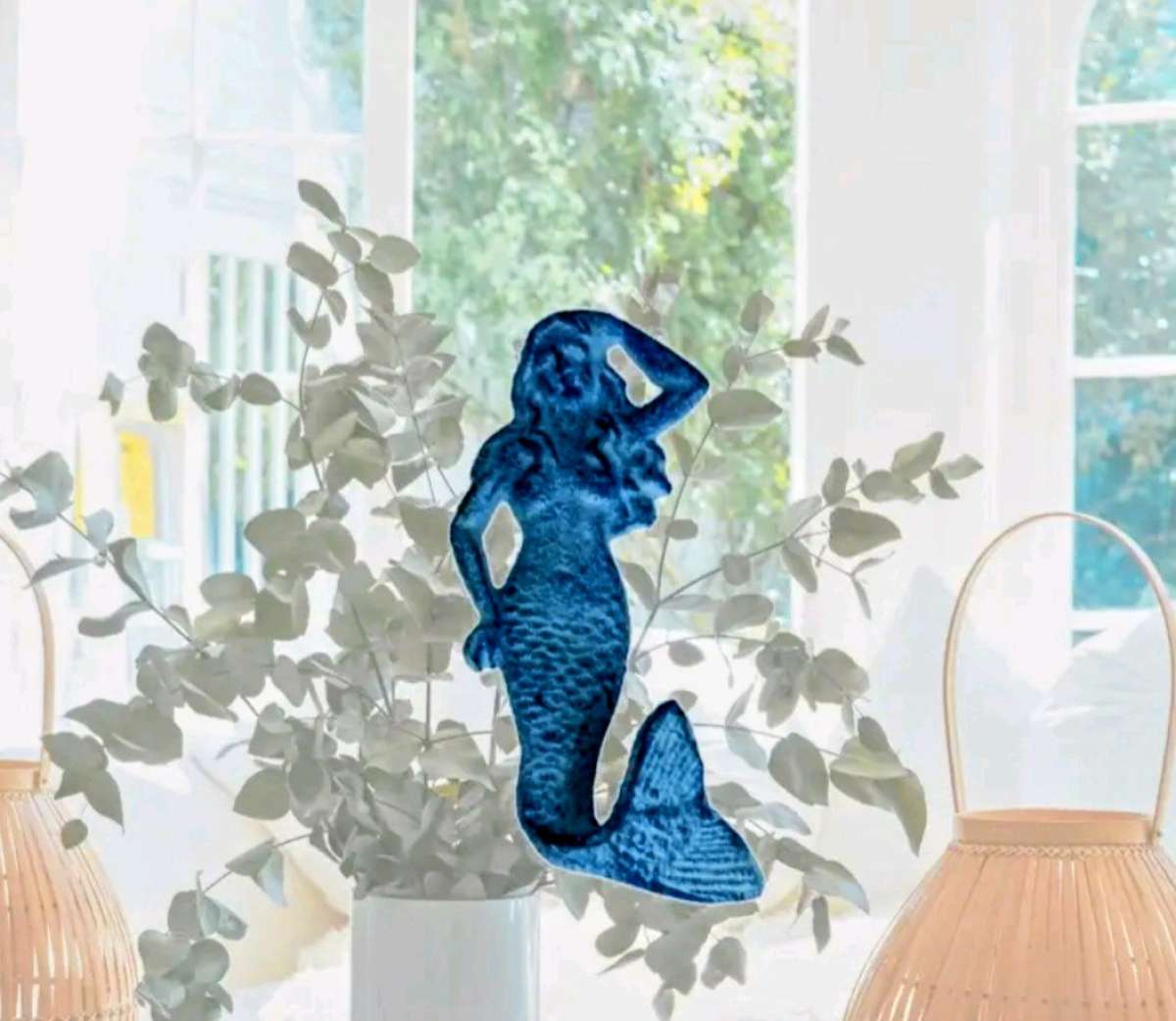 Cast Iron Mermaid Hook