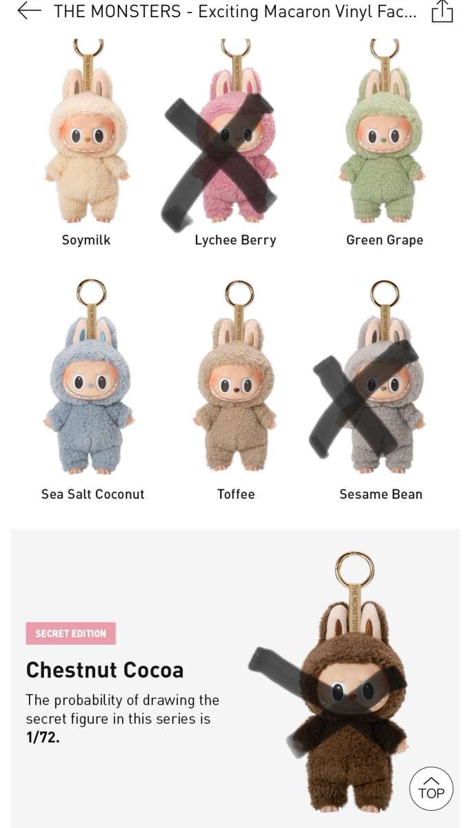 Assorted Labubu collection