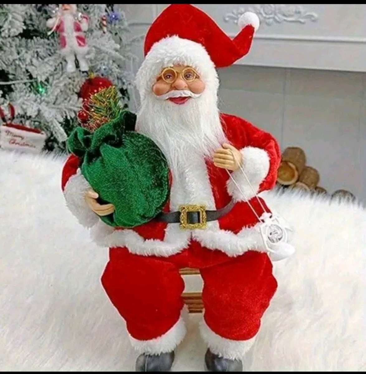 Sitting Santa
