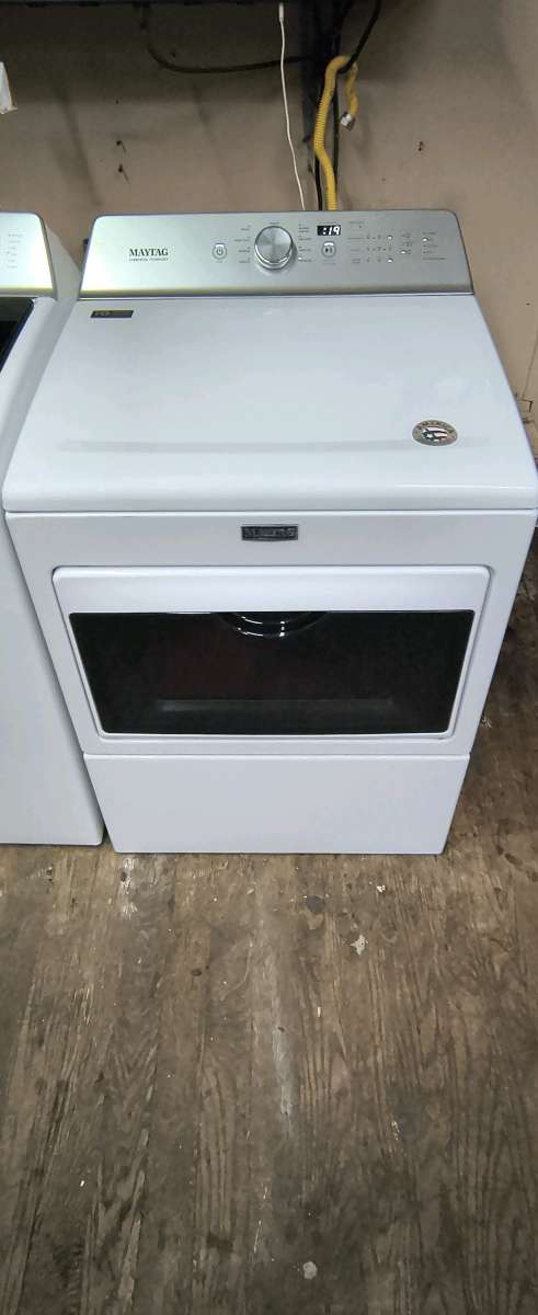 MAYTAG WHITE ELITE TOPLOAD WASHER  ELECTRIC DRYER SET