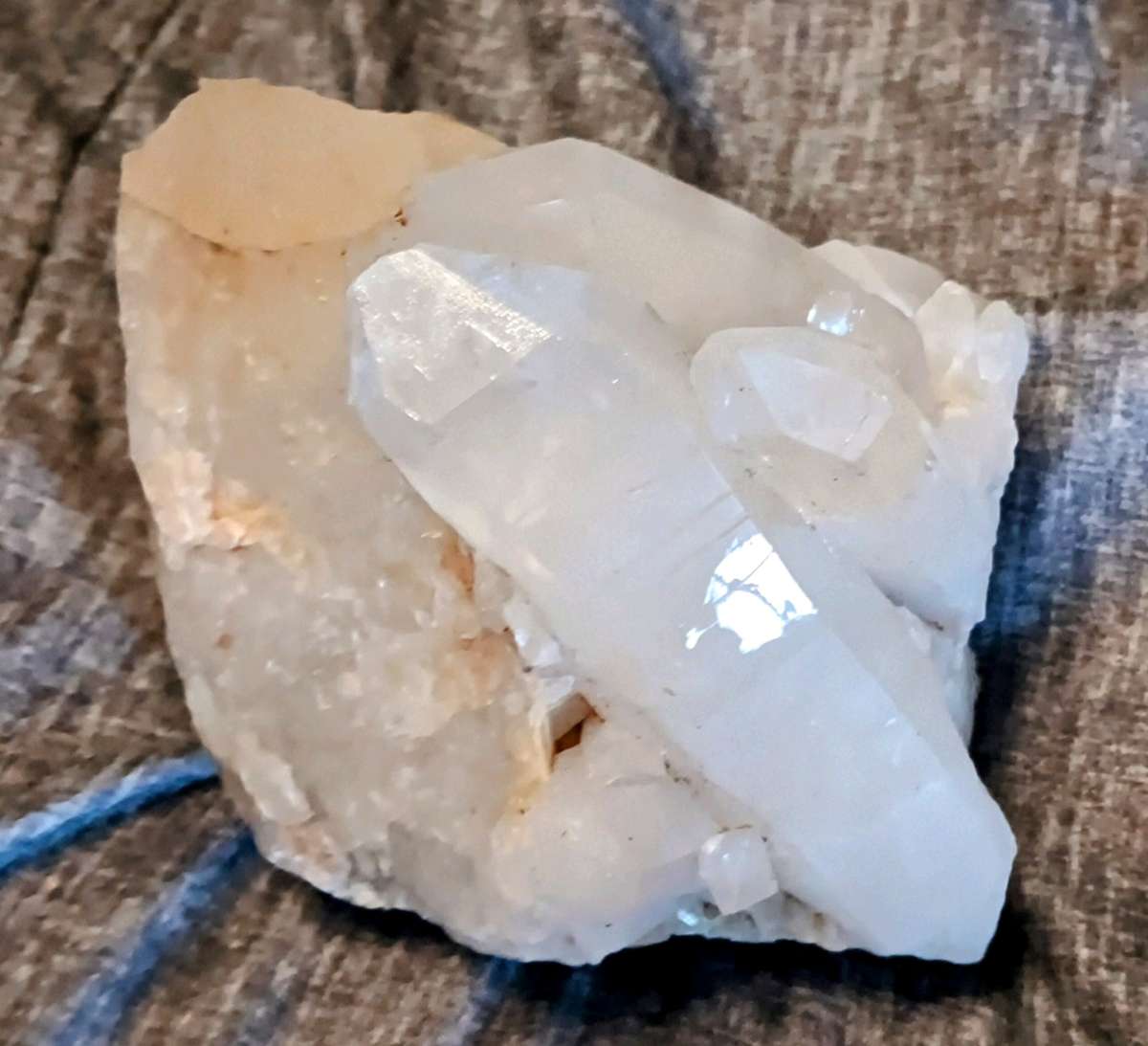 Natural Clear Quartz Crystal Cluster