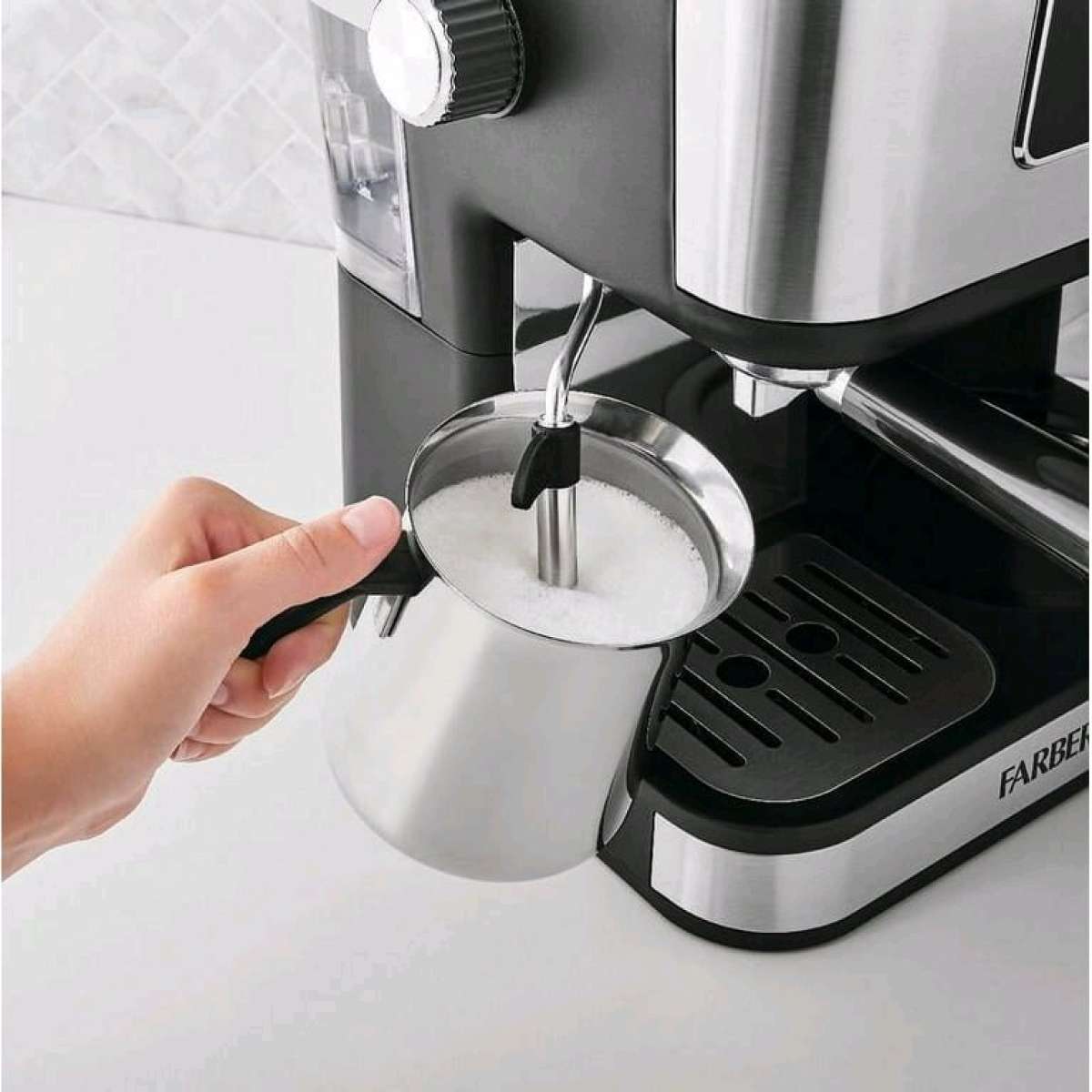 FARBERWARE DUAL BREW 10 CUP COFFEE  ESPRESSO MAKER TOUCHSCRE