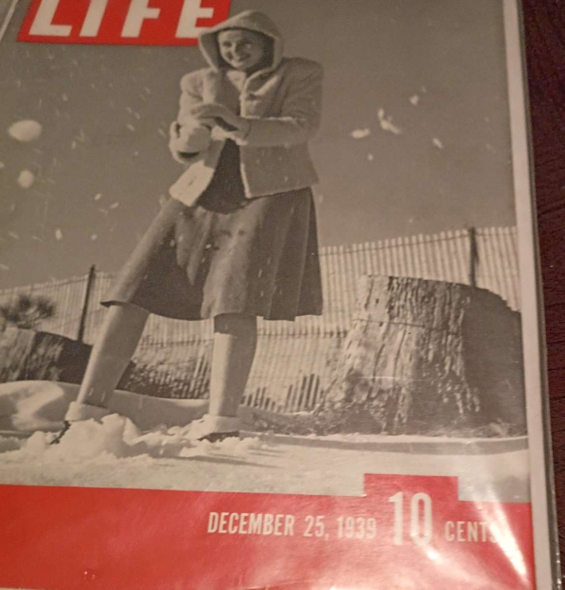 Historical LIFE MAGAZINE from 1939