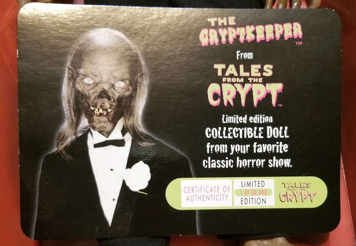 CryptKeeper Tales from the CRYPT HORROR COLLECTOR SERIES