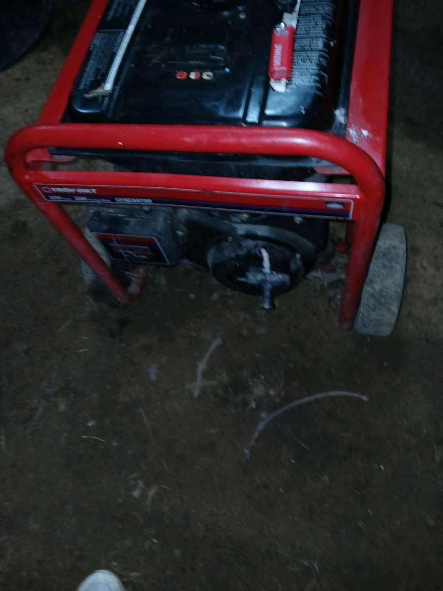 Troybilt generator