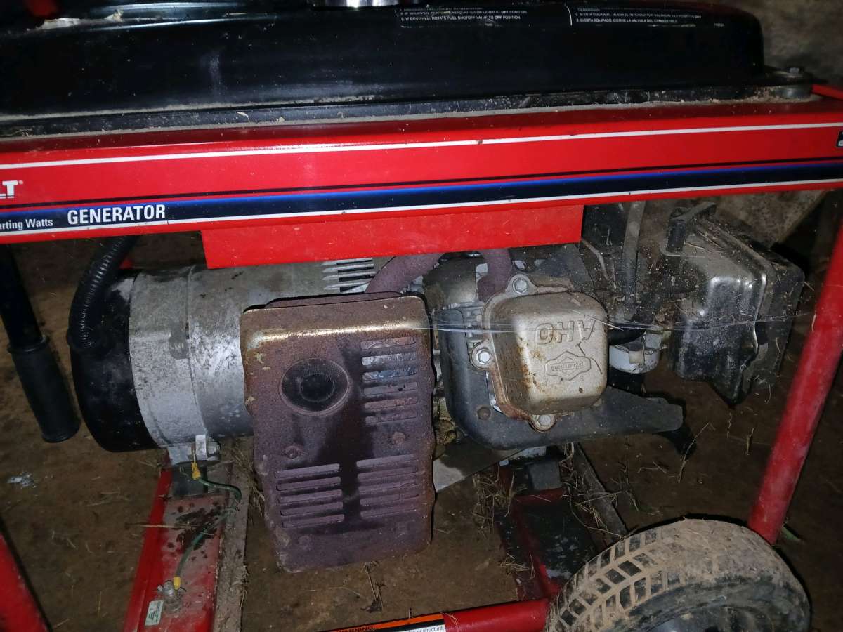 Troybilt generator