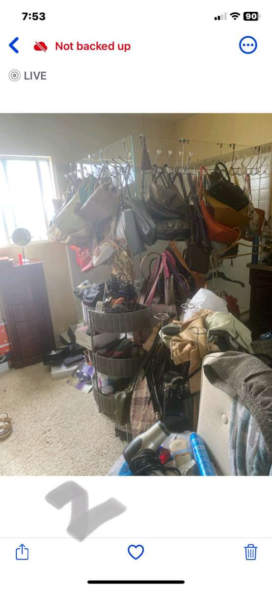 organizing and cleaning