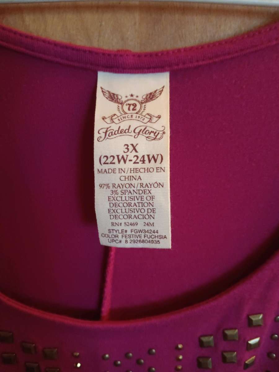 Burgundy Tunic with jeweled design