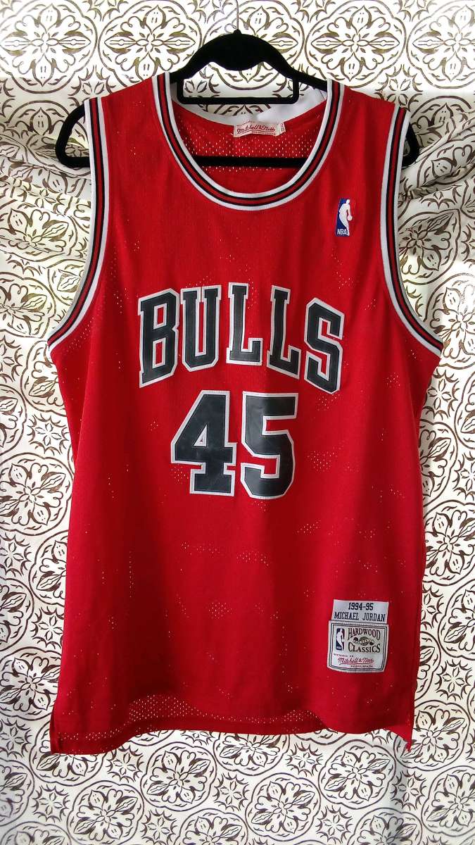 Mitchell and Ness Michael Jordan number 45 Jersey