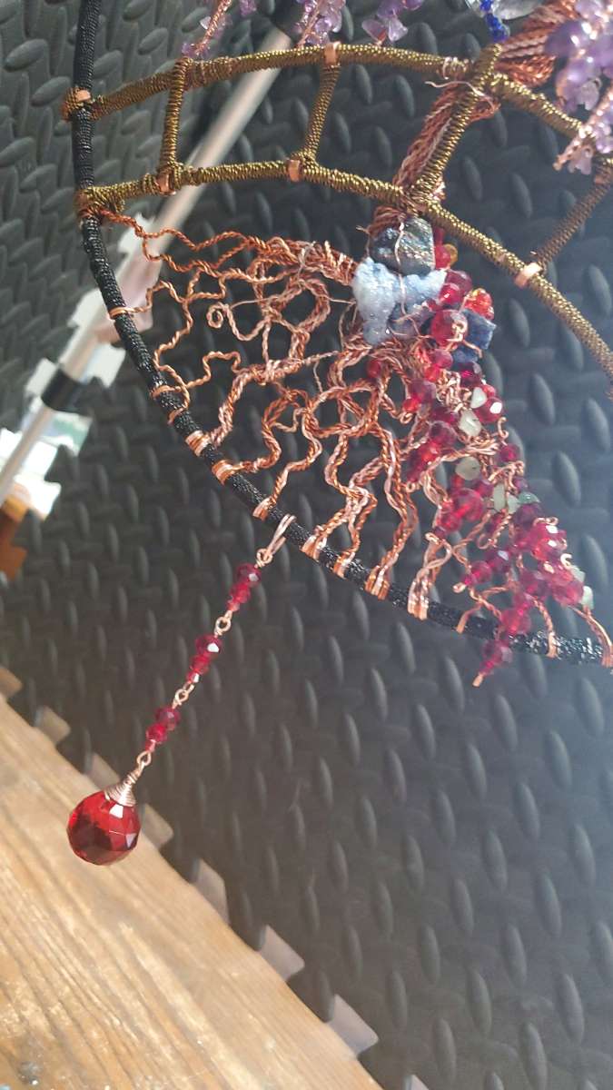 hanging decorative suncatcher tree