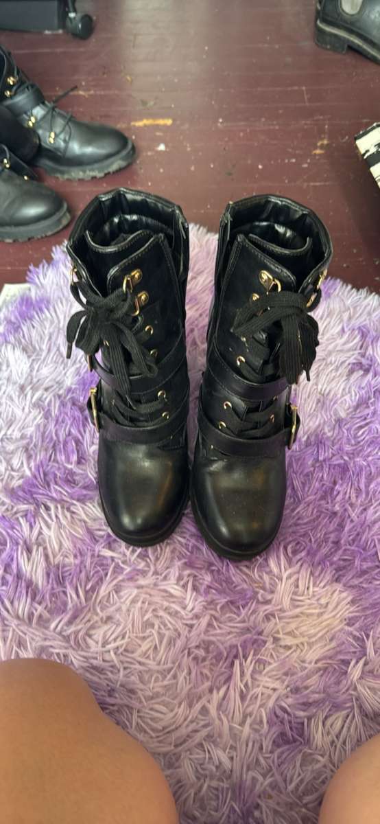 womens heeled ankle boots