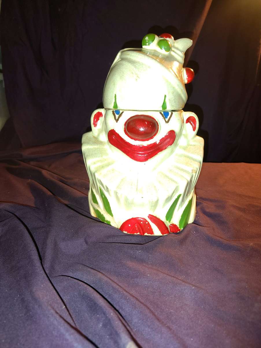 Antique McCoy cookie jar