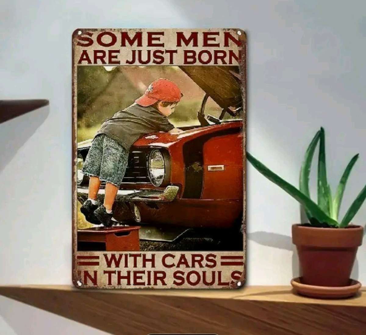 Car Metal Wall Decor