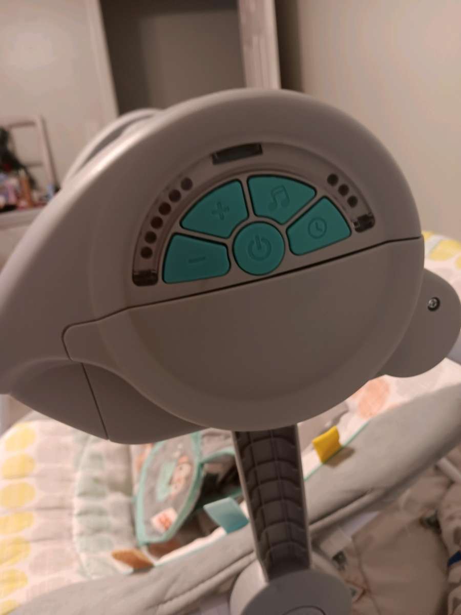 Baby swing and baby seat bundle