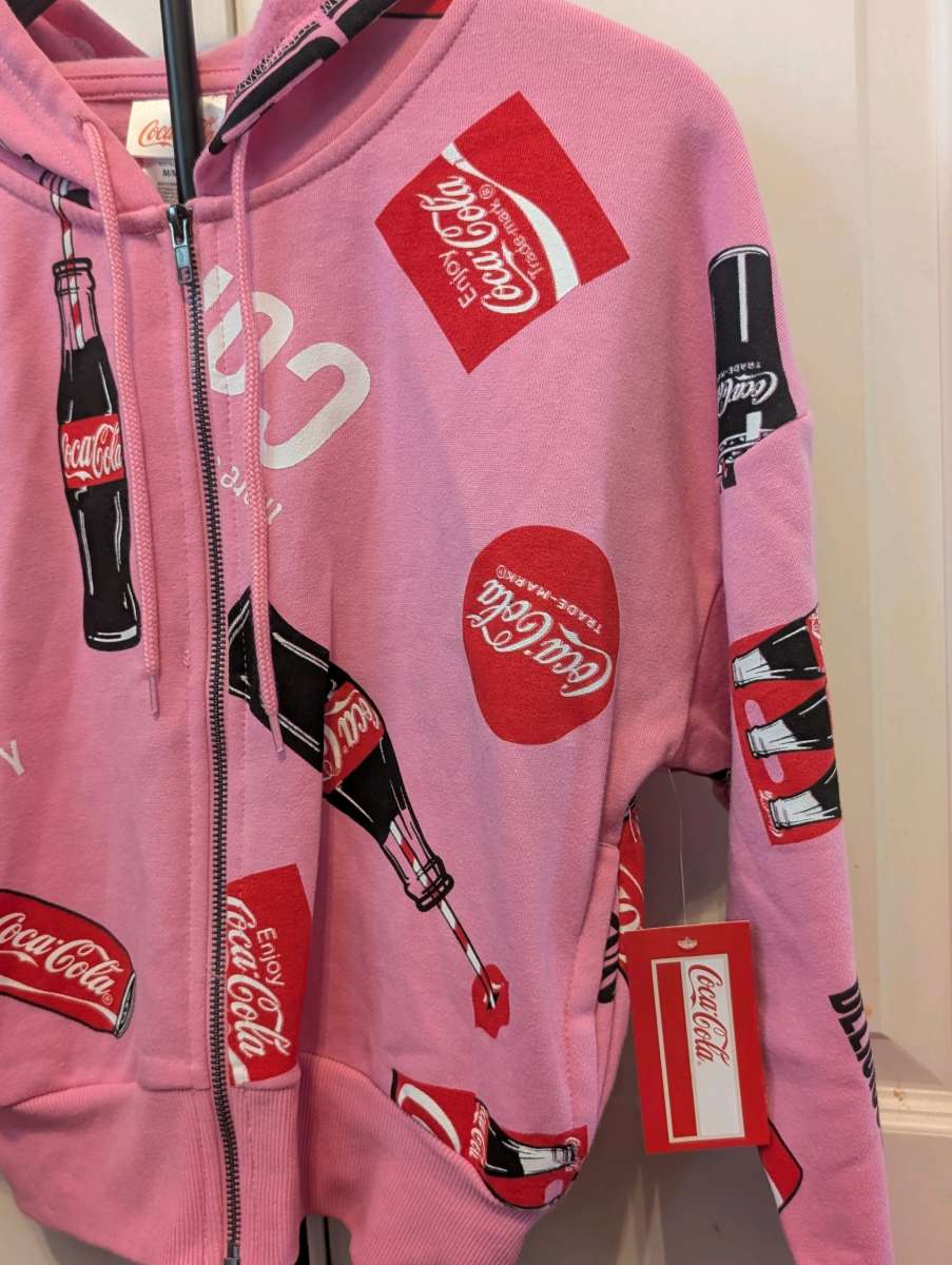 Pink CocaCola zip up