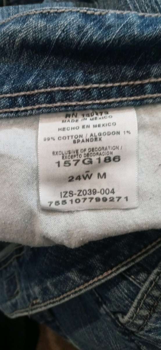 Womens Plus Size Tapered Jeans 24w