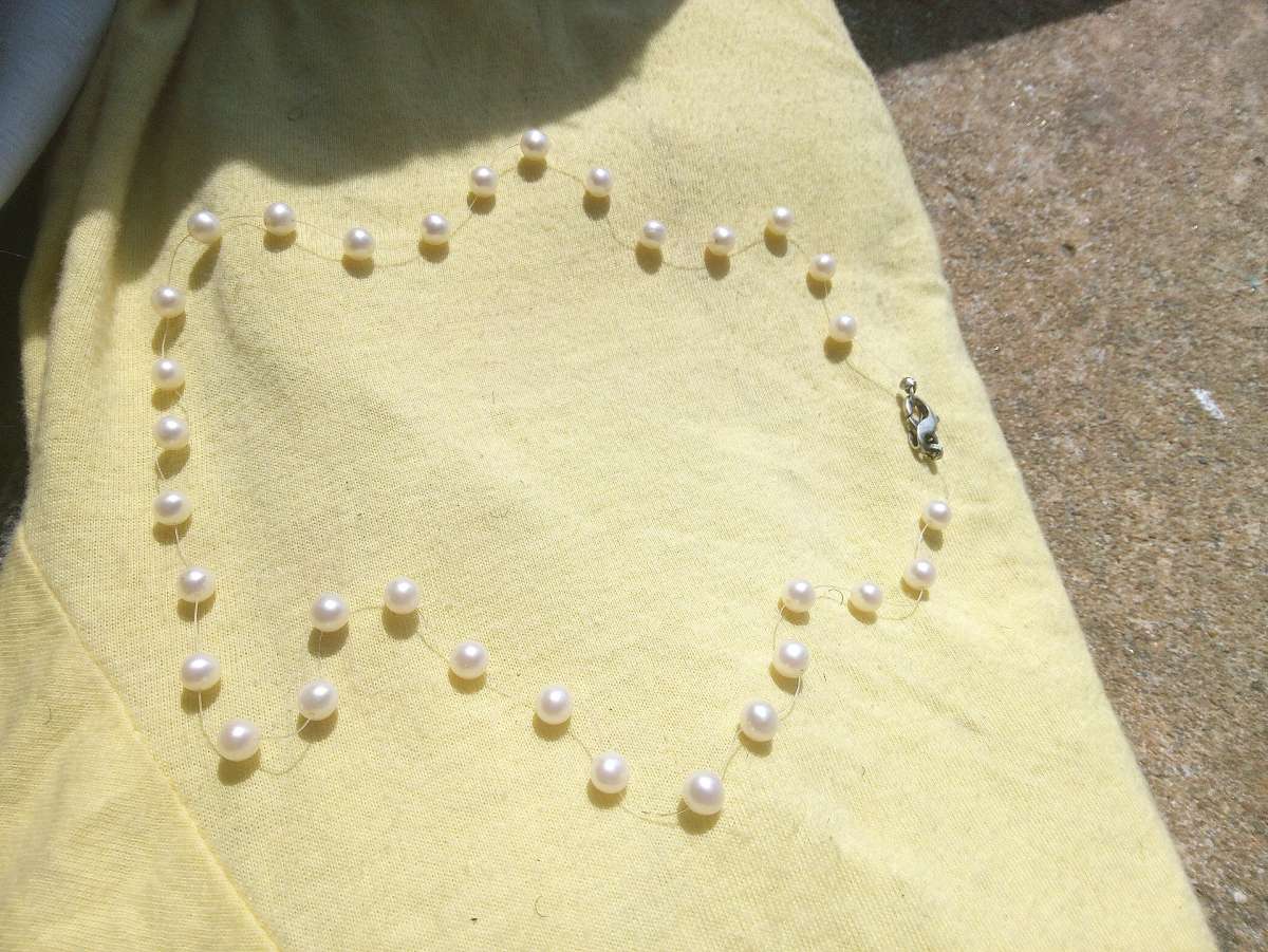 Antique Real Pearl Necklace