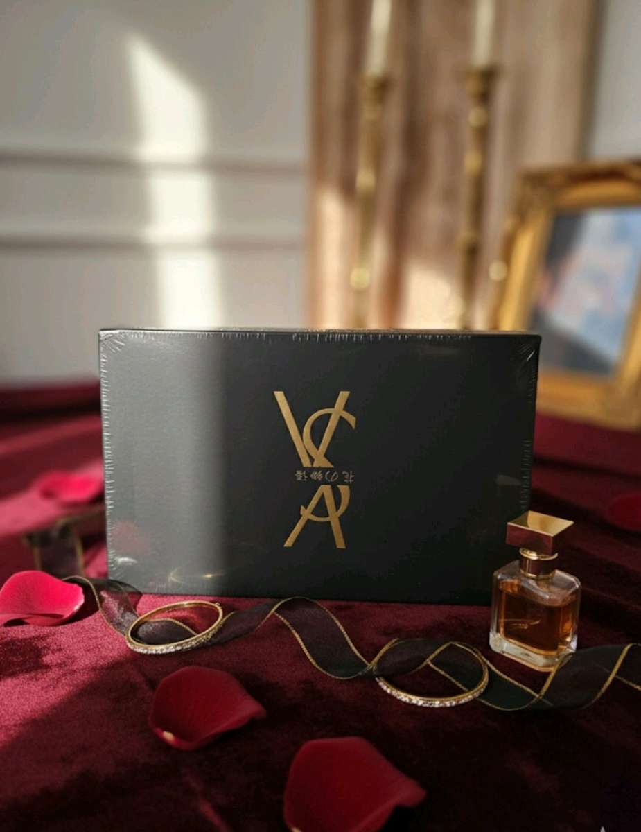 set de perfume para  mujer  de 3 piezas