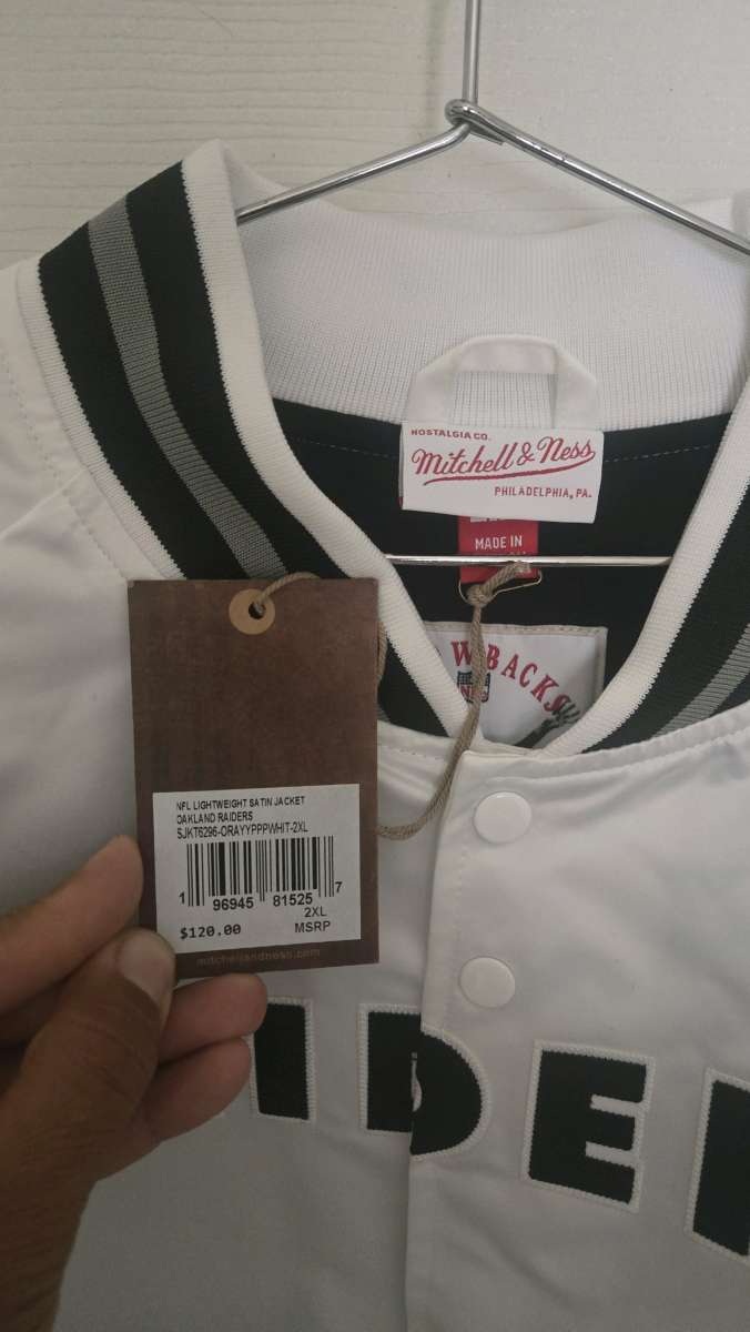 Mitchelle And Ness Raiders jacket AUTHENTIC