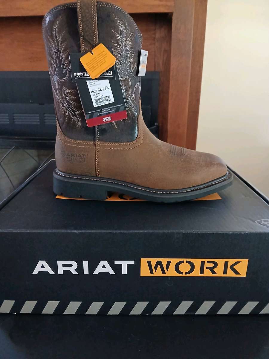 New Ariat Work Boots Steel Toe