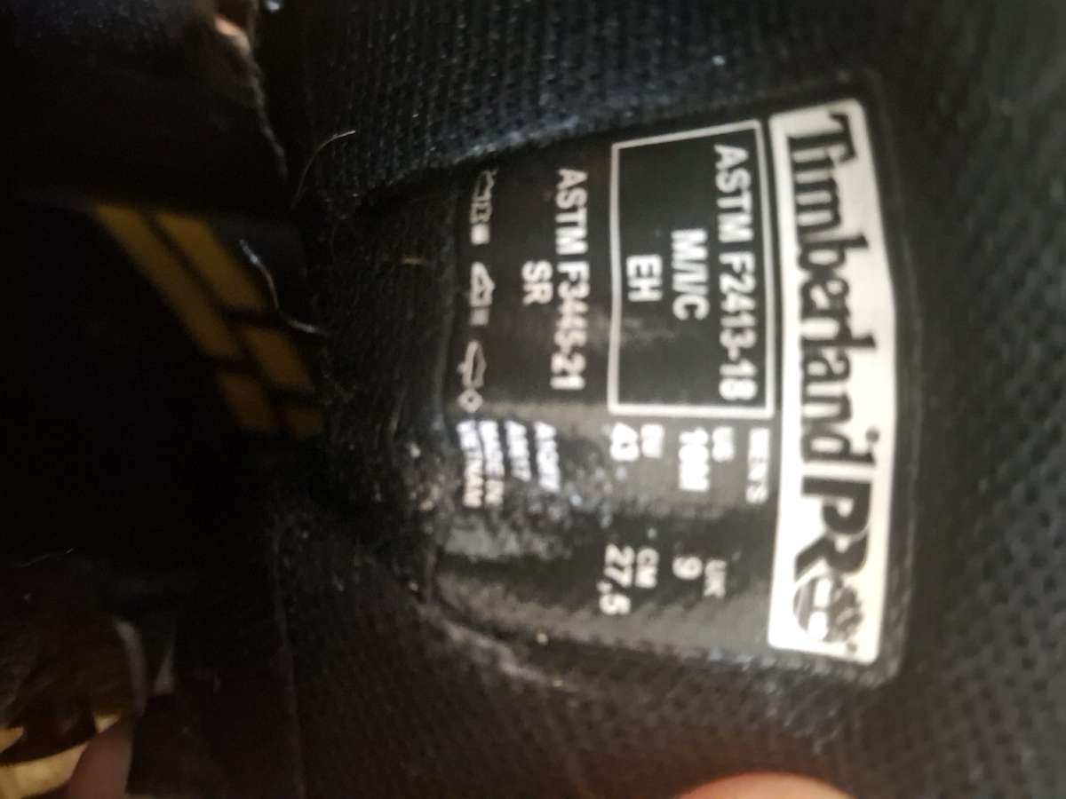 Timberland Steel Toe Boots 10